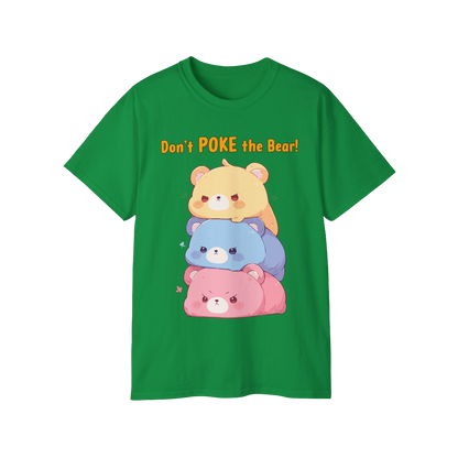 100% Cotton Short Sleeve Tee | Kawaii-Bear-002