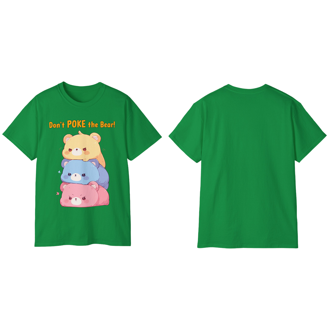 100%纯棉短袖T恤 | Kawaii-Bear-002