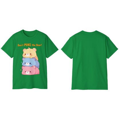 100% Cotton Short Sleeve Tee | Kawaii-Bear-002