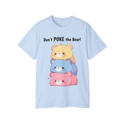 100% Cotton Short Sleeve Tee | Kawaii-Bear-002