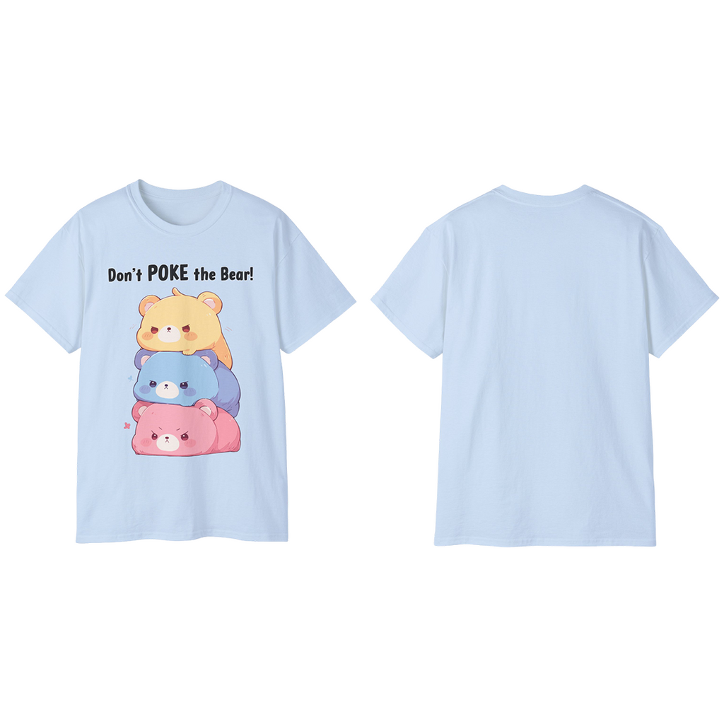 100%纯棉短袖T恤 | Kawaii-Bear-002
