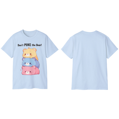 100% Cotton Short Sleeve Tee | Kawaii-Bear-002