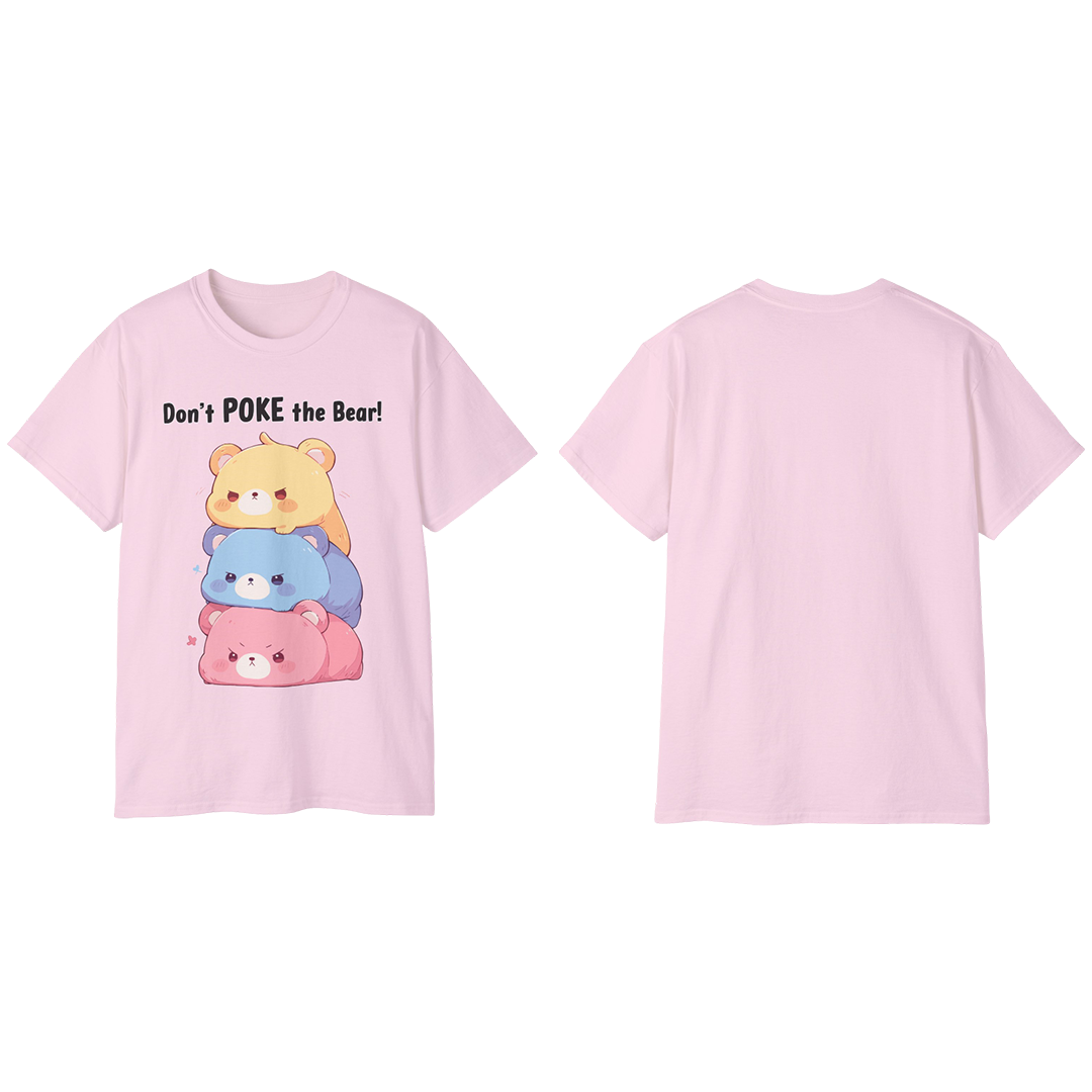 100%纯棉短袖T恤 | Kawaii-Bear-002