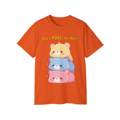 100% Cotton Short Sleeve Tee | Kawaii-Bear-002