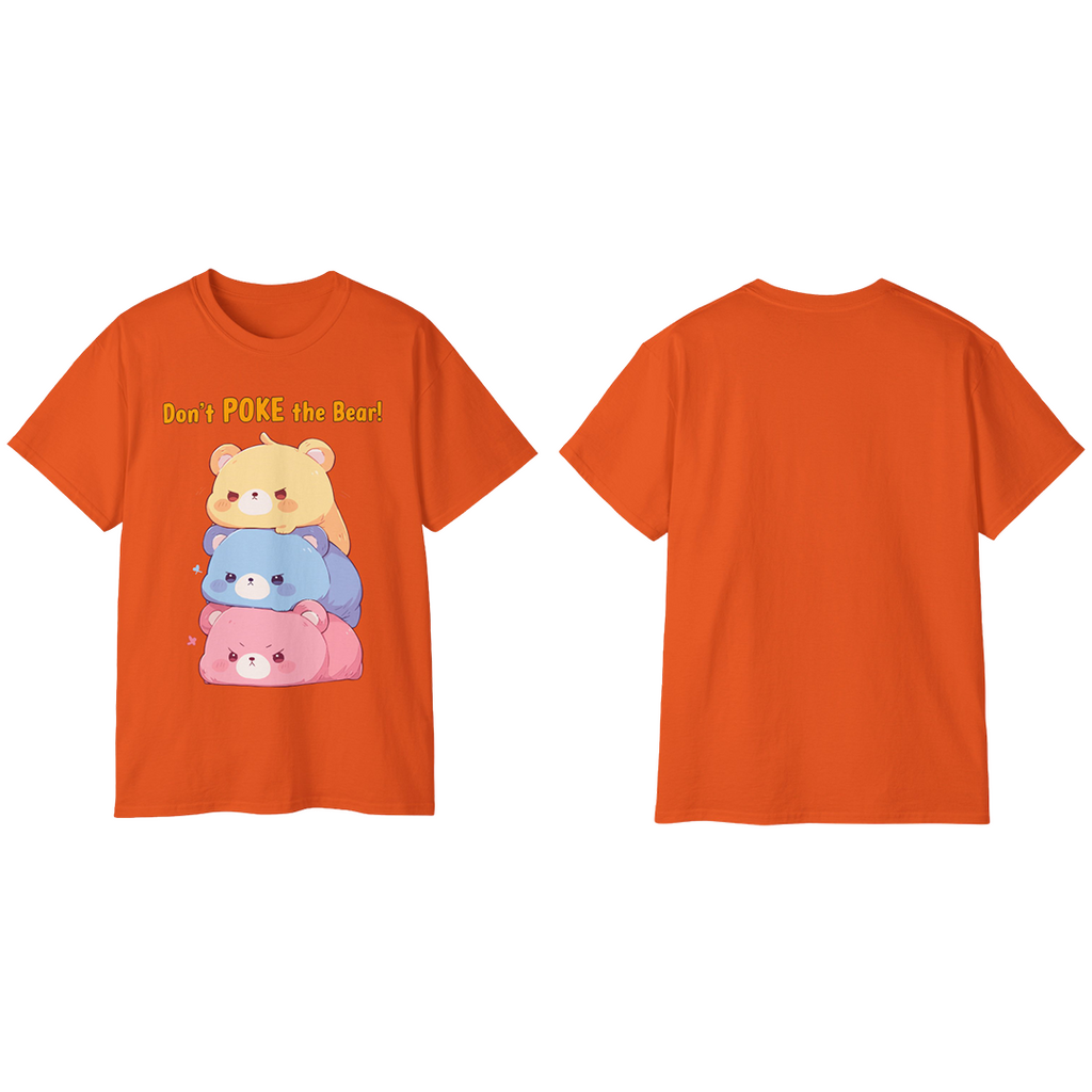 100%纯棉短袖T恤 | Kawaii-Bear-002