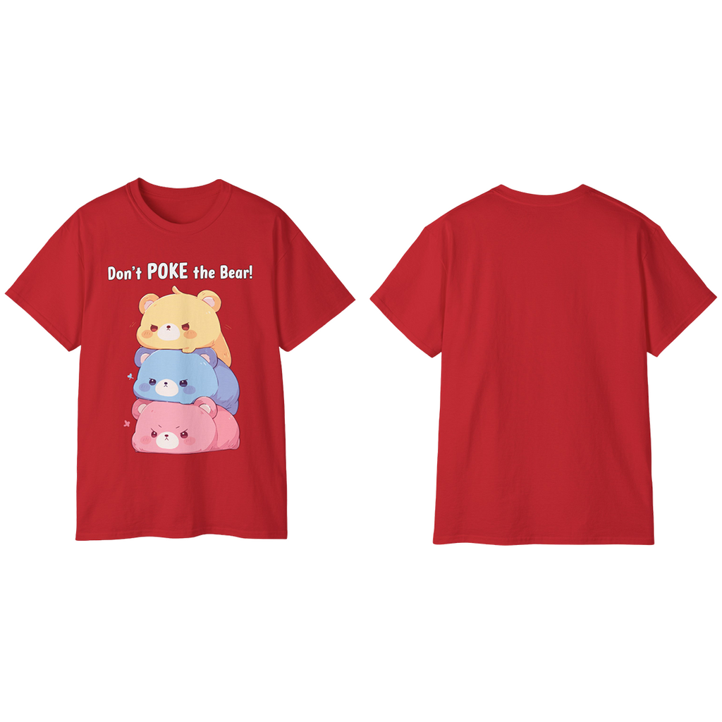 100%纯棉短袖T恤 | Kawaii-Bear-002