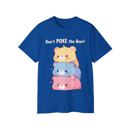 100% Cotton Short Sleeve Tee | Kawaii-Bear-002