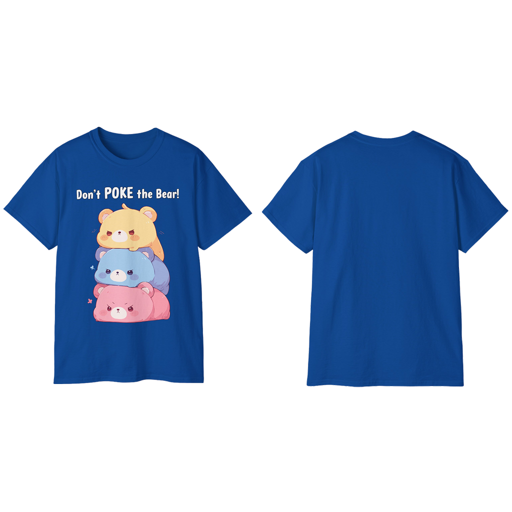 100%纯棉短袖T恤 | Kawaii-Bear-002