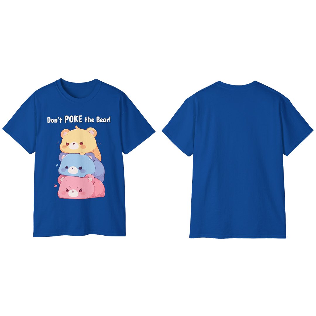100%纯棉短袖T恤 | Kawaii-Bear-002