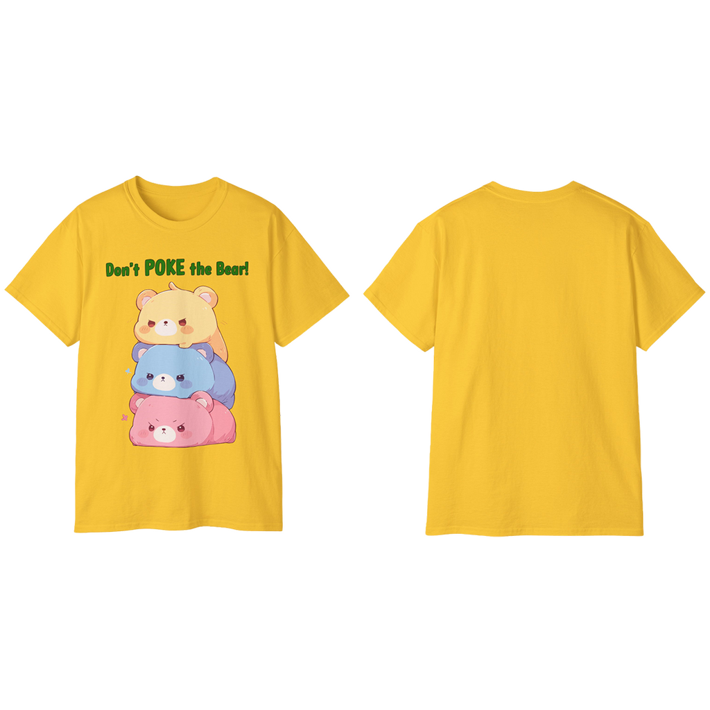 100%纯棉短袖T恤 | Kawaii-Bear-002