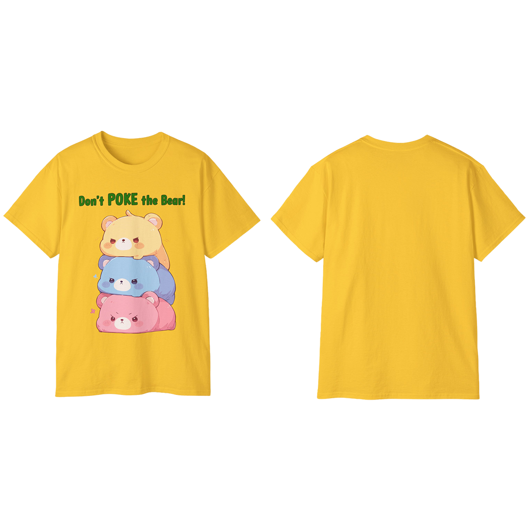 100%纯棉短袖T恤 | Kawaii-Bear-002