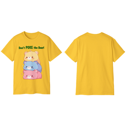 100% Cotton Short Sleeve Tee | Kawaii-Bear-002