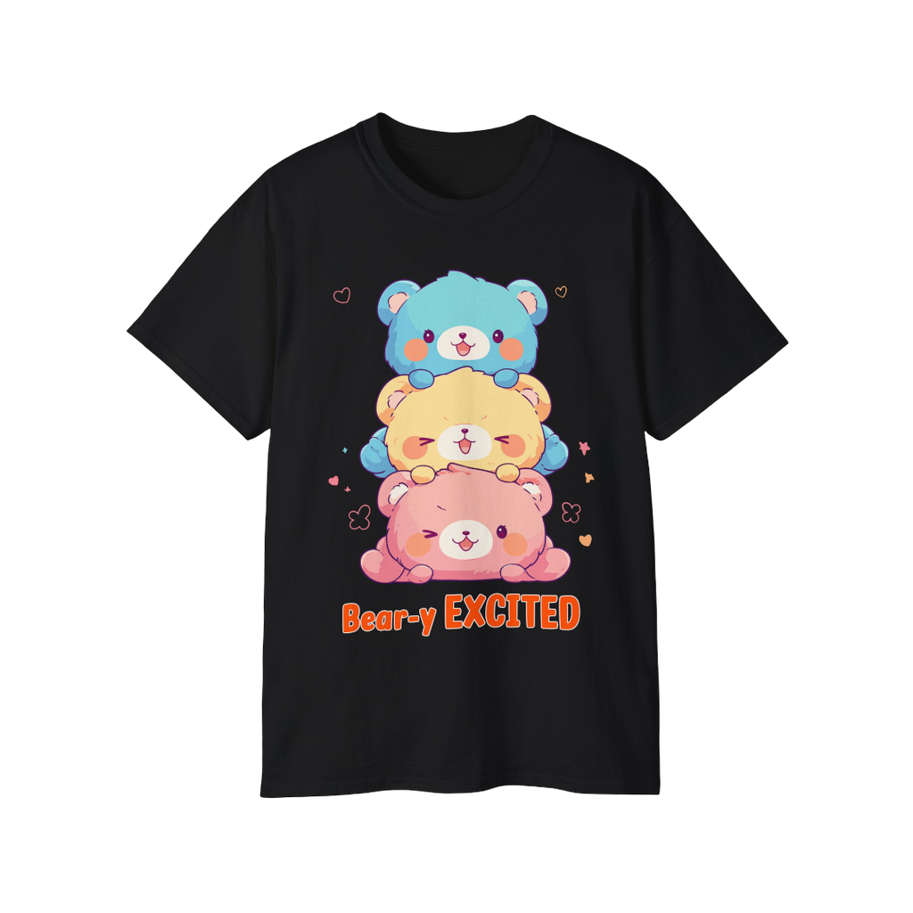 100%纯棉短袖T恤 | Kawaii-Bear-003