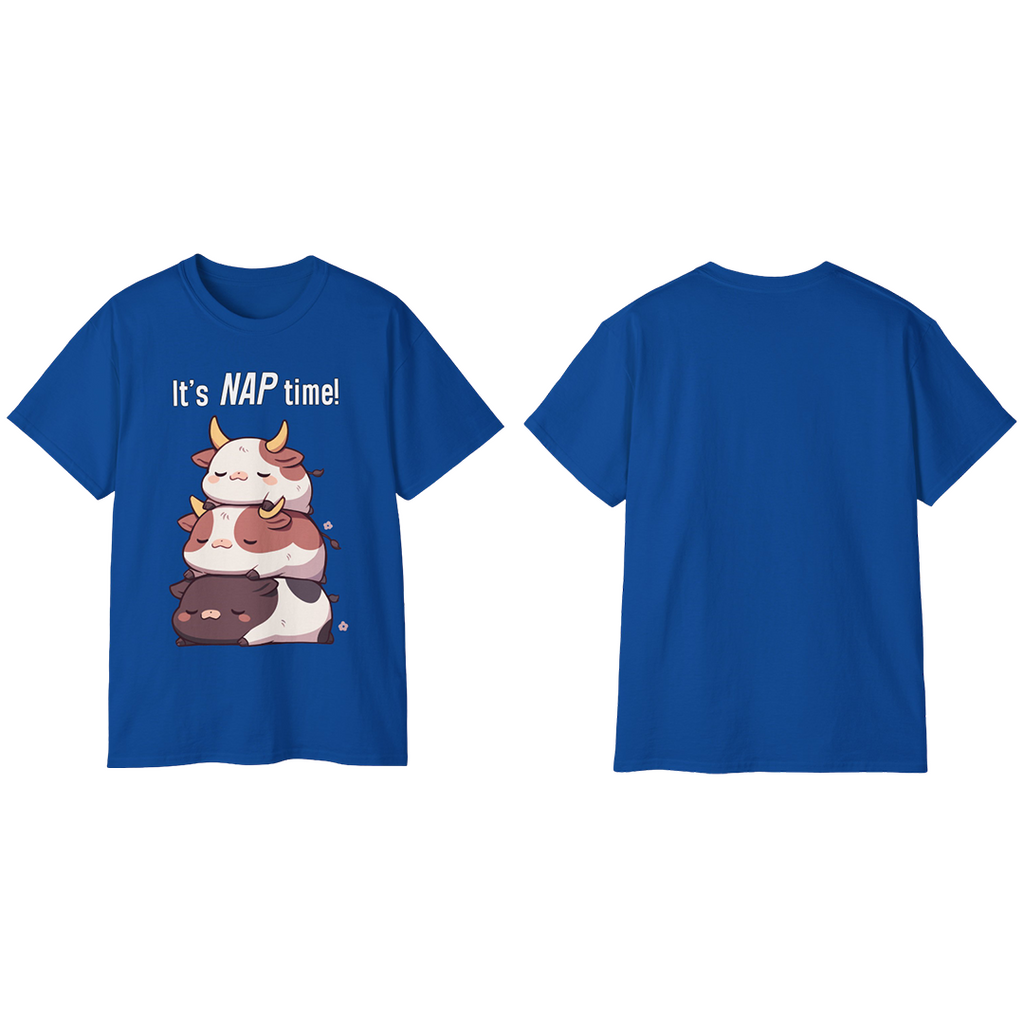 100% Cotton Short Sleeve Tee | Kawaii-Bull-001