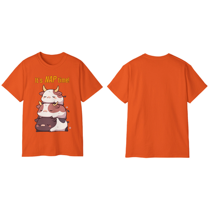 100% Cotton Short Sleeve Tee | Kawaii-Bull-003