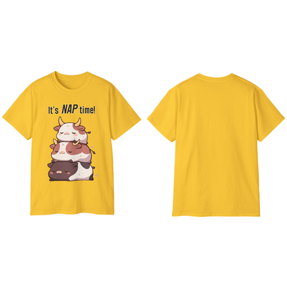 100% Cotton Short Sleeve Tee | Kawaii-Bull-003