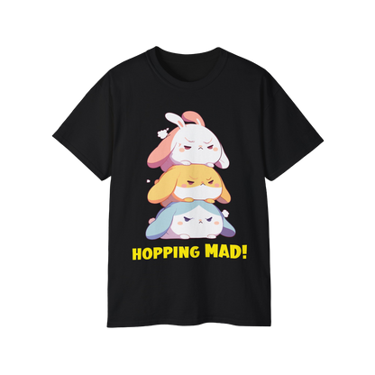 100% Cotton Short Sleeve Tee | Kawaii-Bunny-001