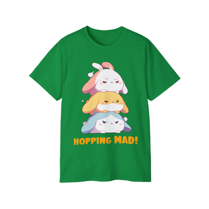 100% Cotton Short Sleeve Tee | Kawaii-Bunny-001