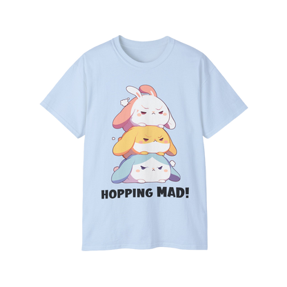 100% Cotton Short Sleeve Tee | Kawaii-Bunny-001