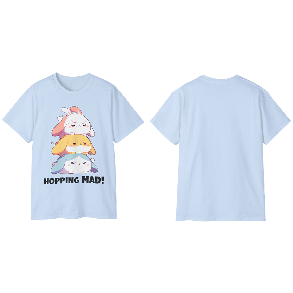 100%纯棉短袖T恤 | Kawaii-Bunny-001