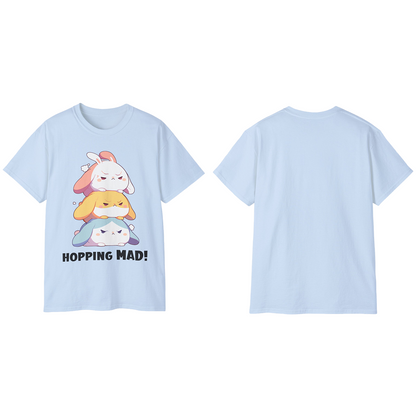 100% Cotton Short Sleeve Tee | Kawaii-Bunny-001