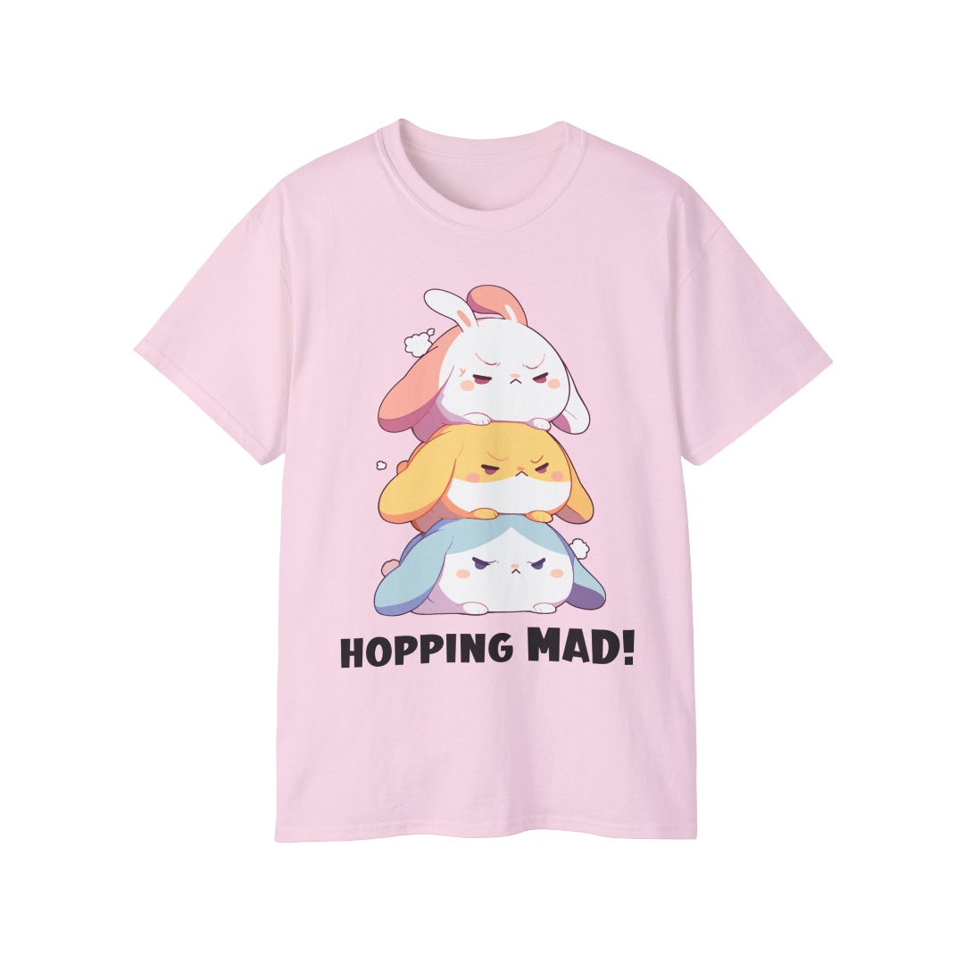 100%纯棉短袖T恤 | Kawaii-Bunny-001