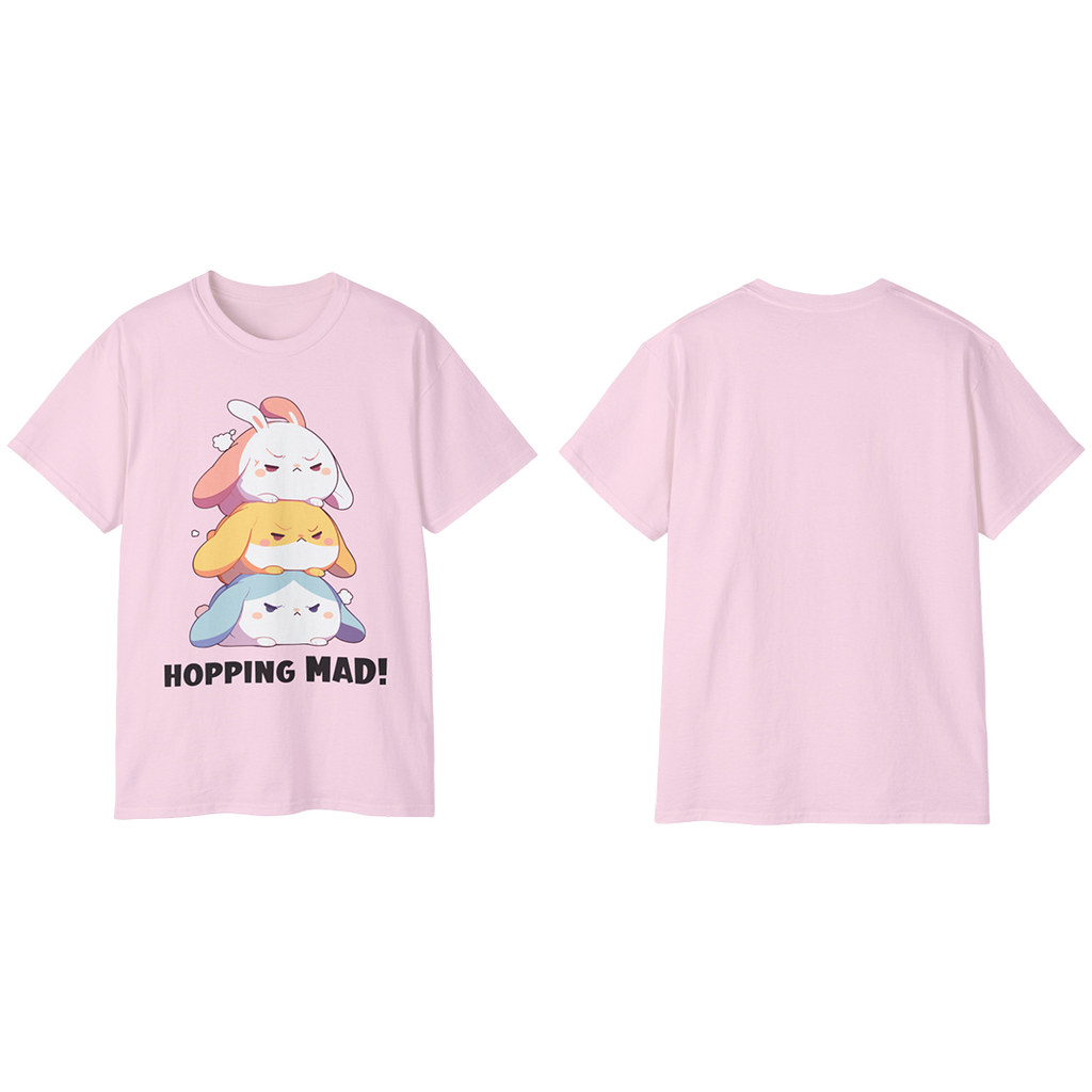 100%纯棉短袖T恤 | Kawaii-Bunny-001