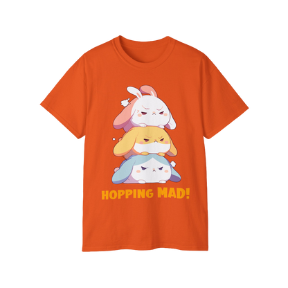 100% Cotton Short Sleeve Tee | Kawaii-Bunny-001