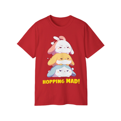 100% Cotton Short Sleeve Tee | Kawaii-Bunny-001