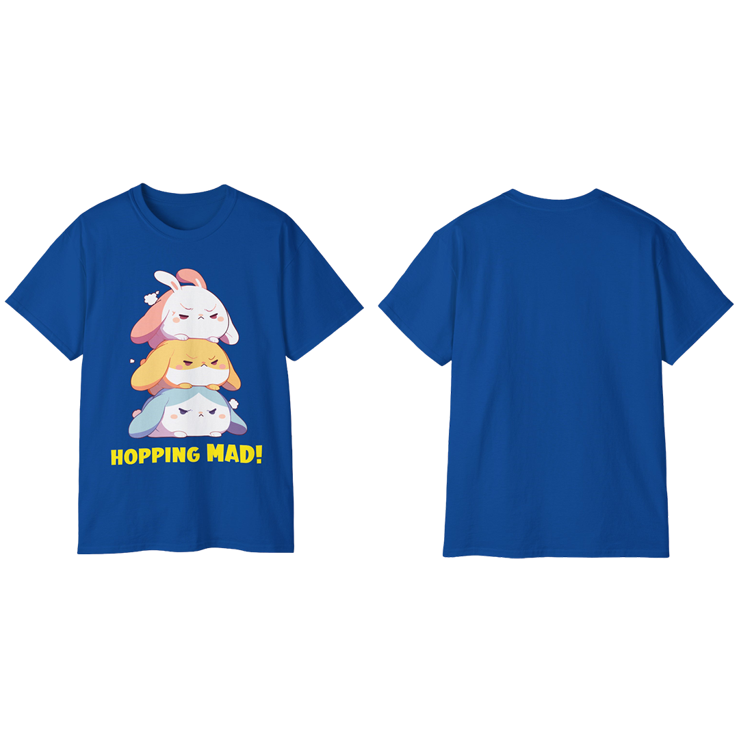 100% Cotton Short Sleeve Tee | Kawaii-Bunny-001