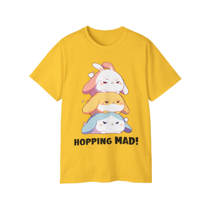 100% Cotton Short Sleeve Tee | Kawaii-Bunny-001