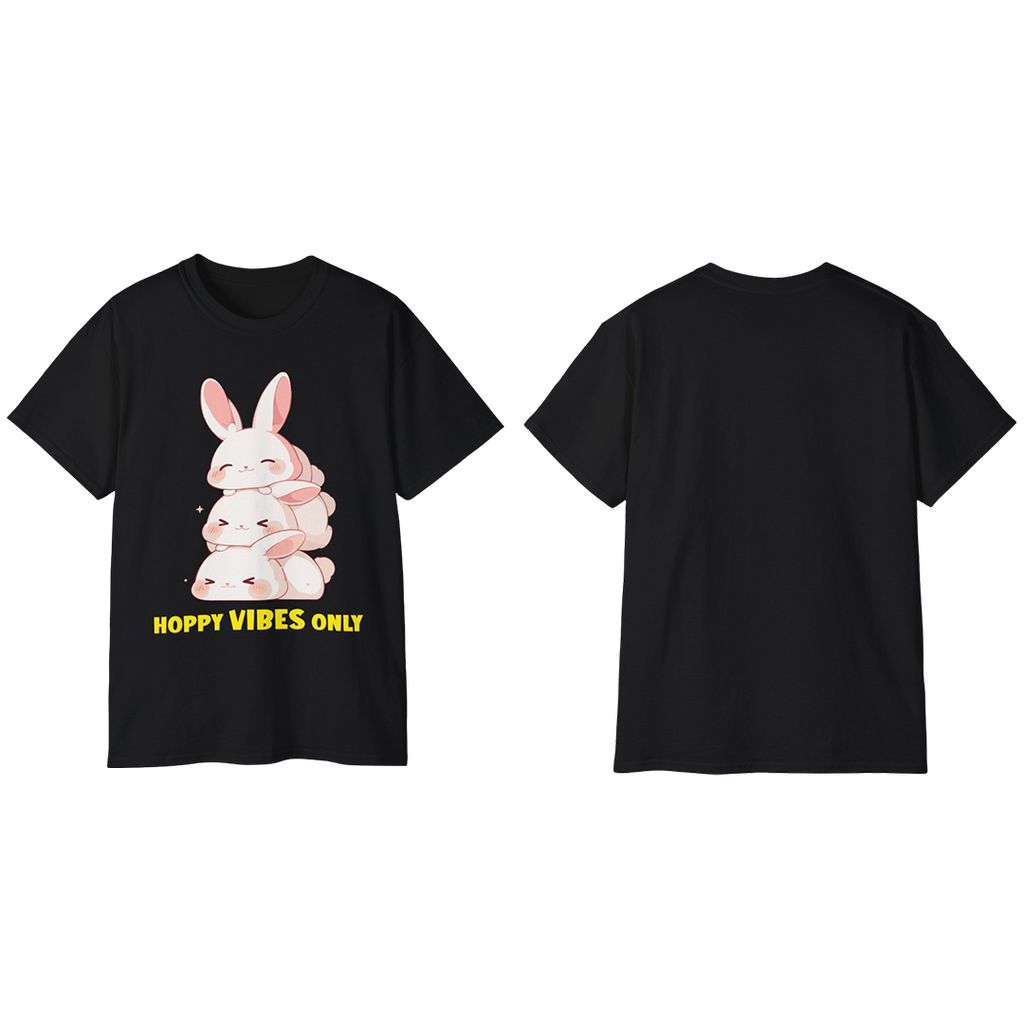 100%纯棉短袖T恤 | Kawaii-Bunny-002