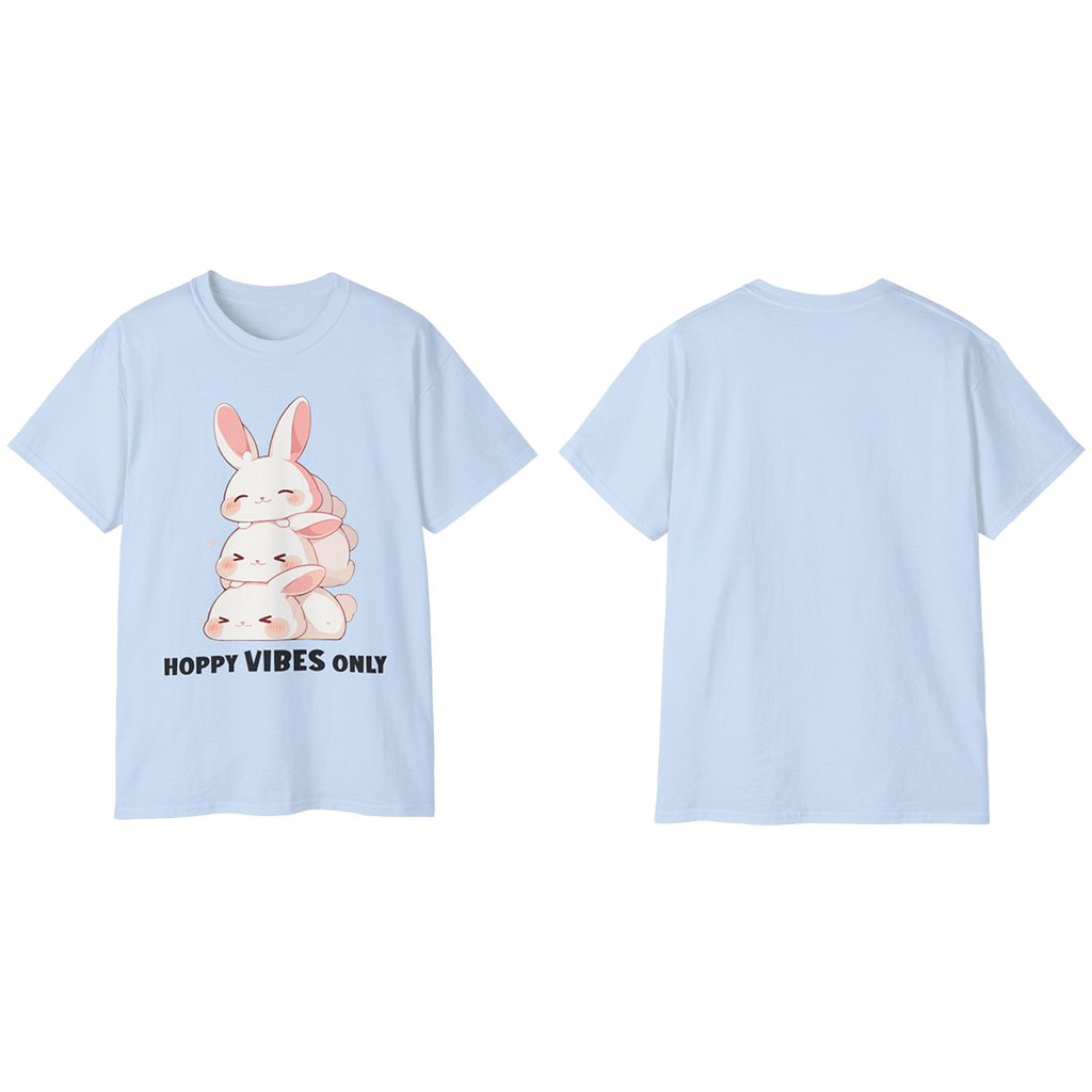 100%纯棉短袖T恤 | Kawaii-Bunny-002