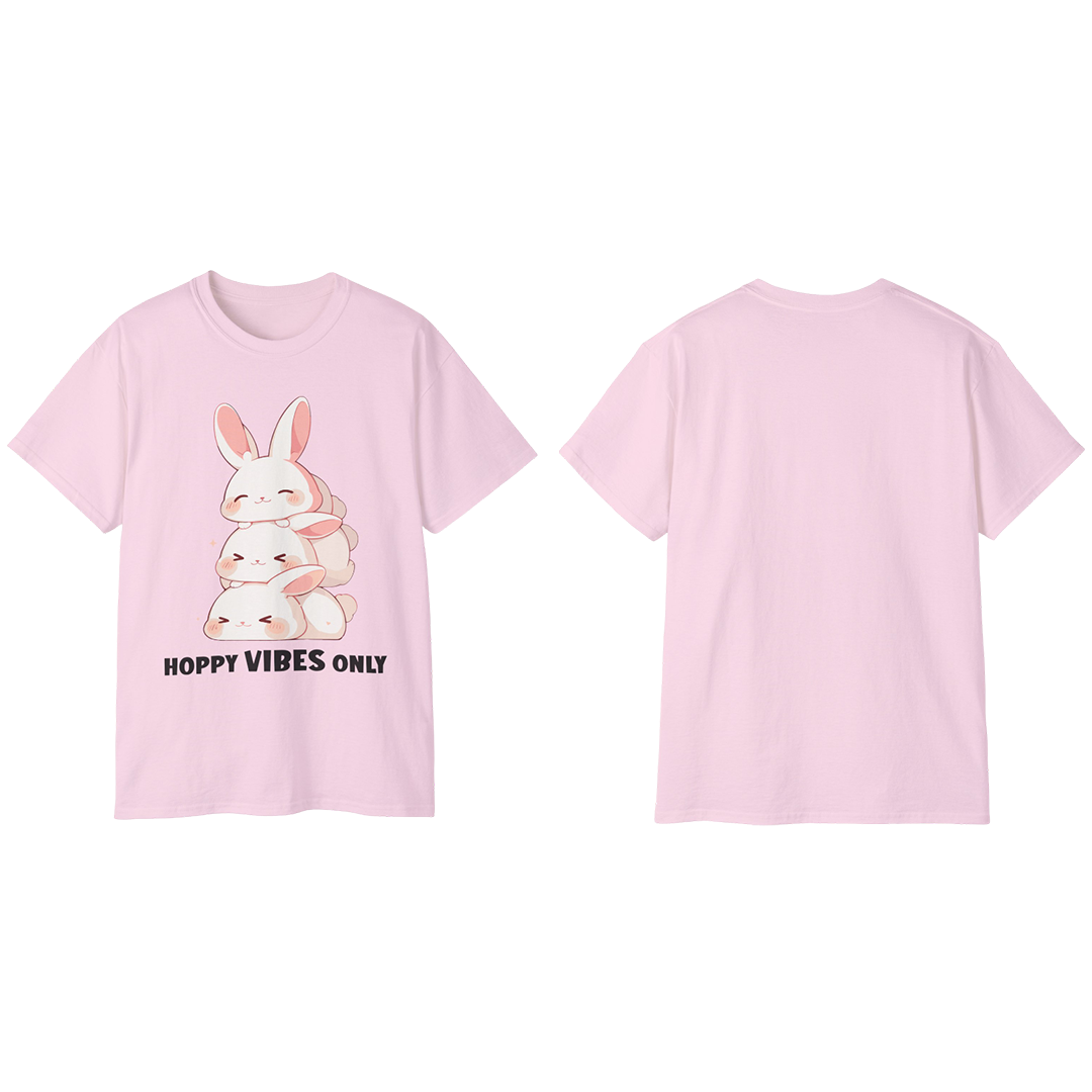 100%纯棉短袖T恤 | Kawaii-Bunny-002