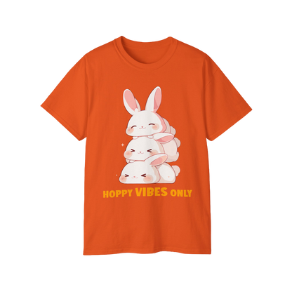 100% Cotton Short Sleeve Tee | Kawaii-Bunny-002