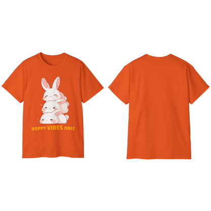 100% Cotton Short Sleeve Tee | Kawaii-Bunny-002