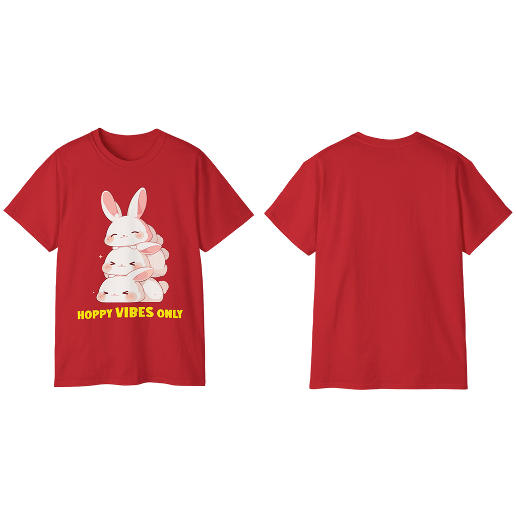 100%纯棉短袖T恤 | Kawaii-Bunny-002