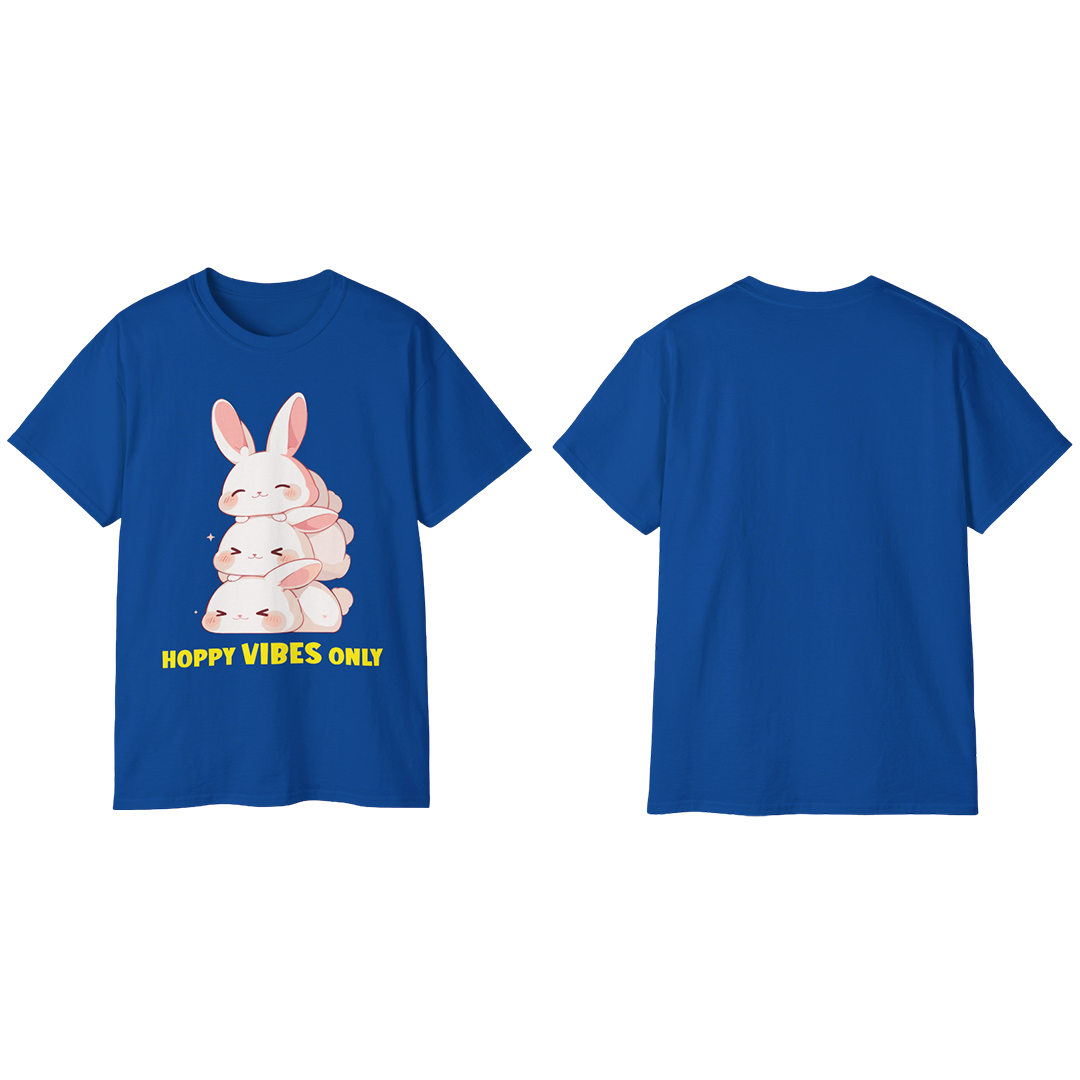 100%纯棉短袖T恤 | Kawaii-Bunny-002