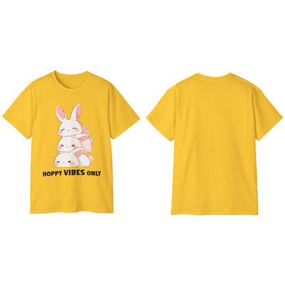 100% Cotton Short Sleeve Tee | Kawaii-Bunny-002