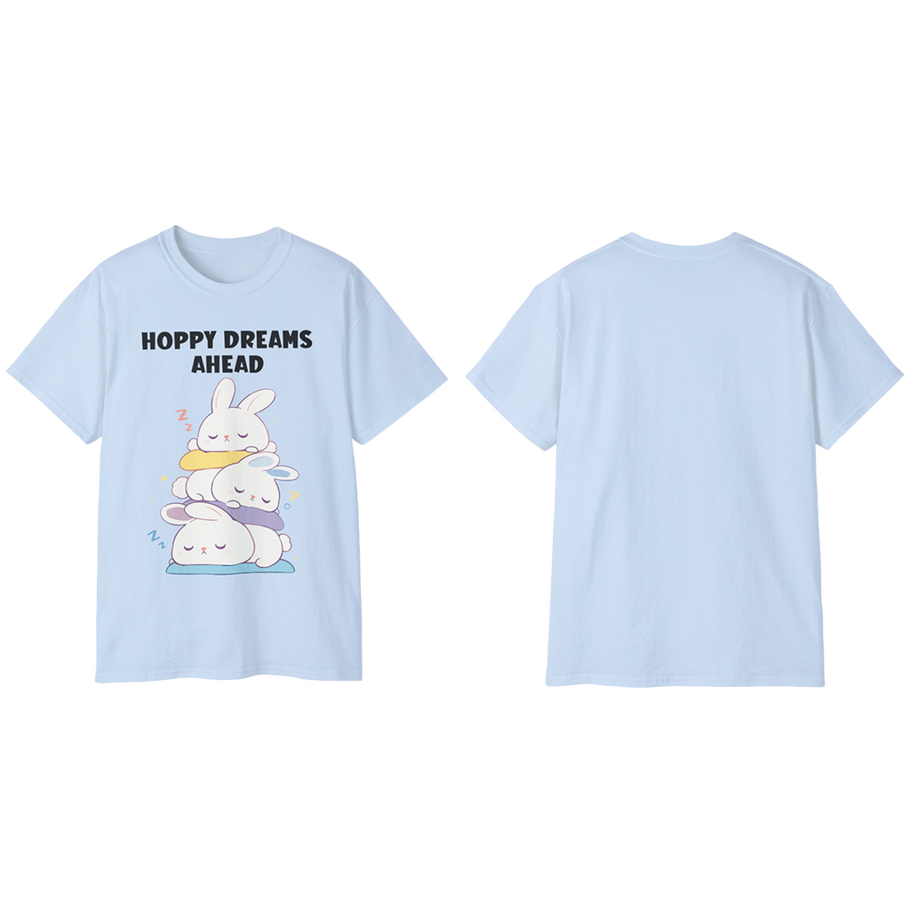 100%纯棉短袖T恤 | Kawaii-Bunny-003