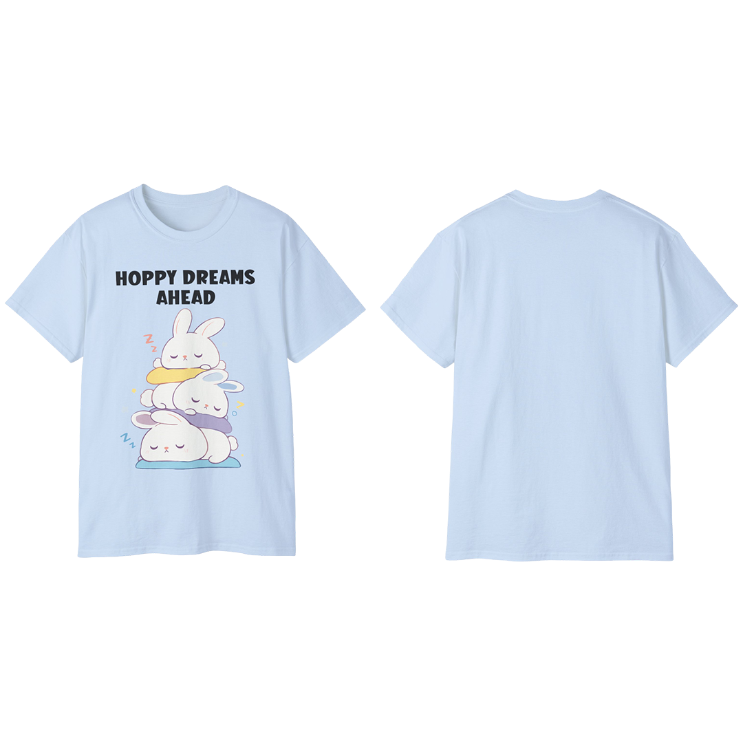 100%纯棉短袖T恤 | Kawaii-Bunny-003