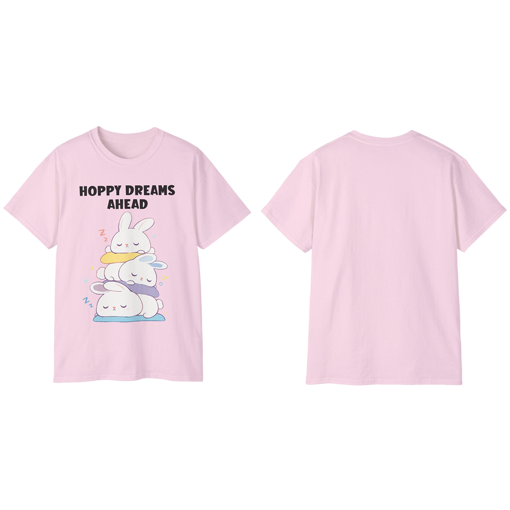 100%纯棉短袖T恤 | Kawaii-Bunny-003