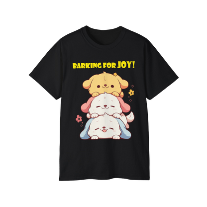 100% Cotton Short Sleeve Tee | Kawaii-Dog-002