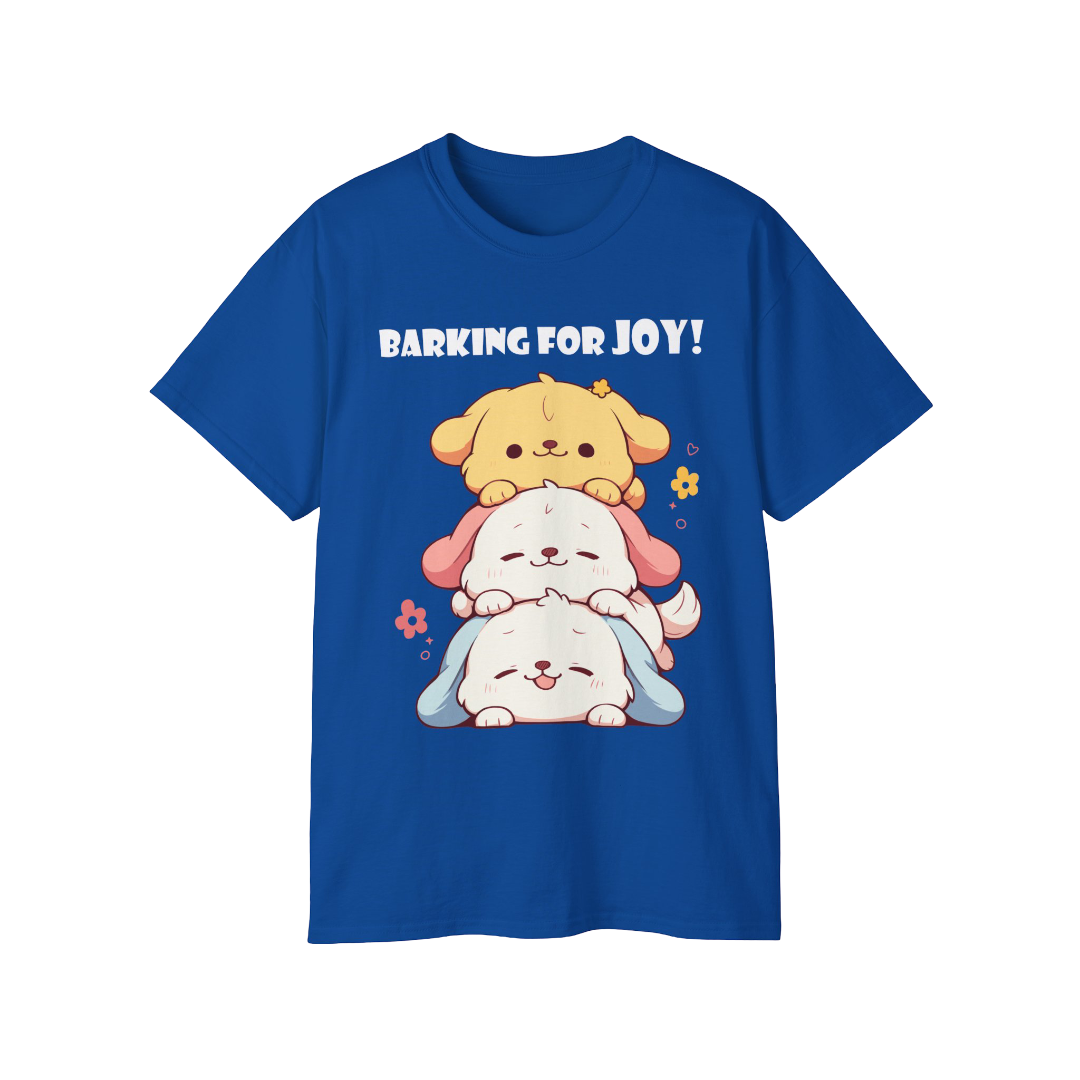 100%纯棉短袖T恤 | Kawaii-Dog-002