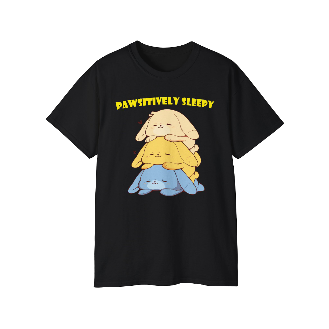 100% Cotton Short Sleeve Tee | Kawaii-Dog-003