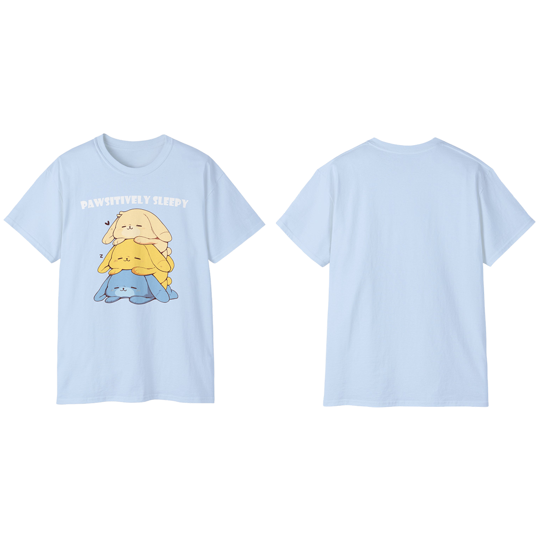 100% Cotton Short Sleeve Tee | Kawaii-Dog-003