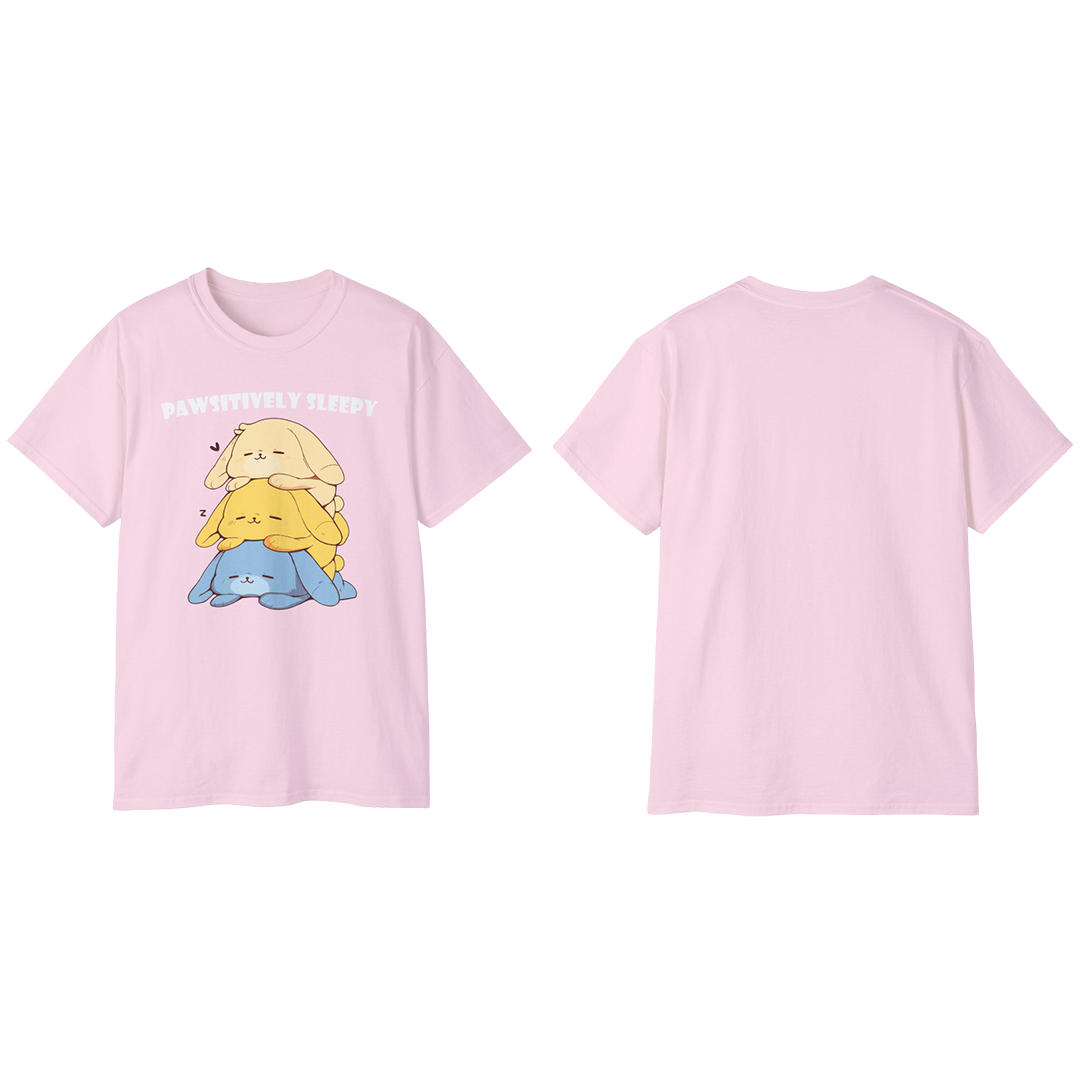 100% Cotton Short Sleeve Tee | Kawaii-Dog-003