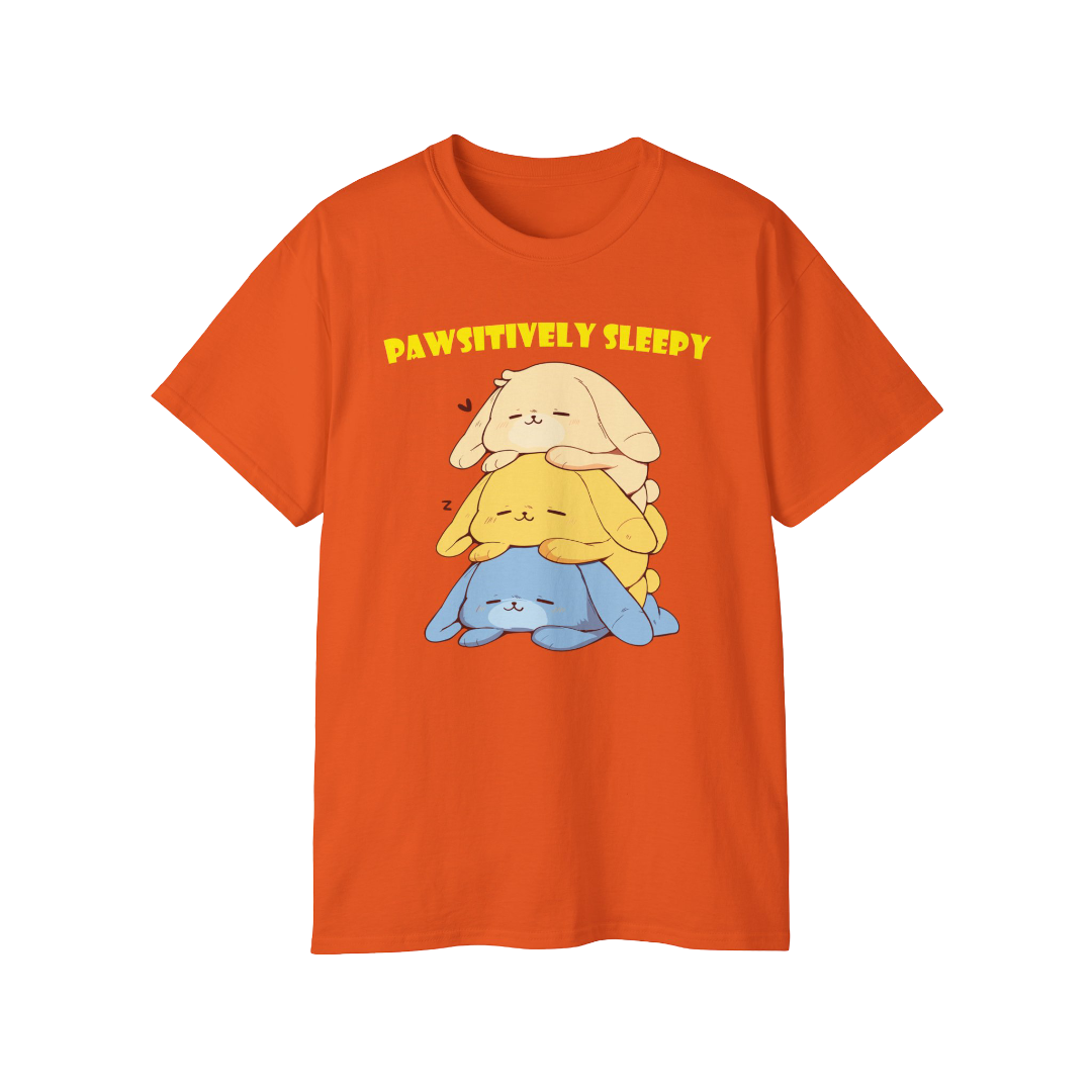 100% Cotton Short Sleeve Tee | Kawaii-Dog-003