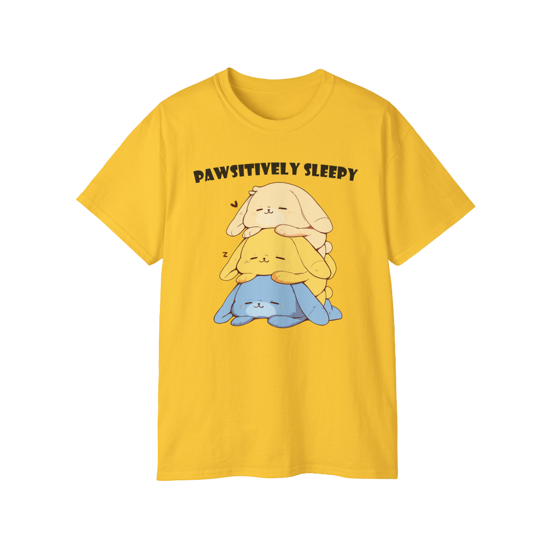 100% Cotton Short Sleeve Tee | Kawaii-Dog-003