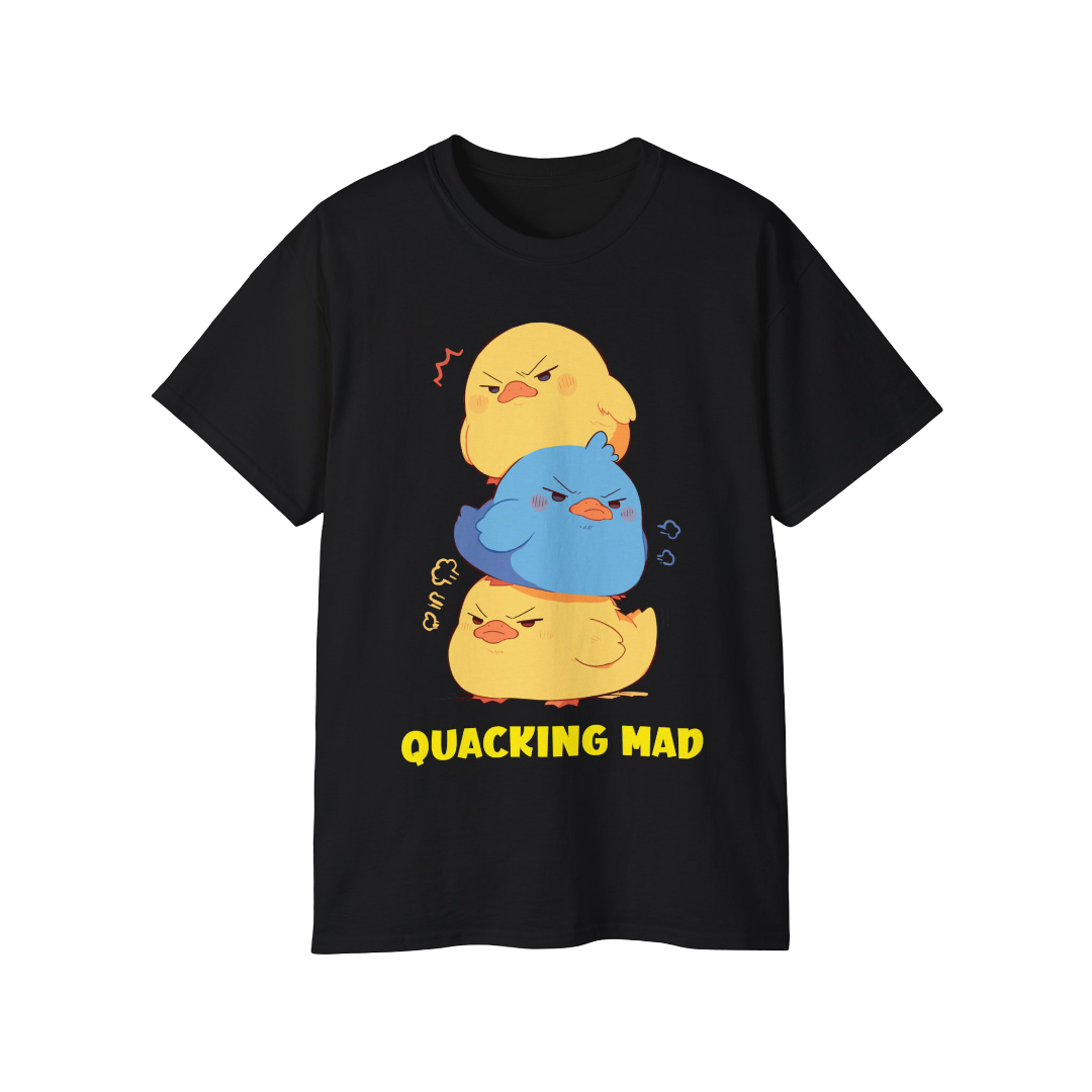 100%纯棉短袖T恤 | Kawaii-Duck-001